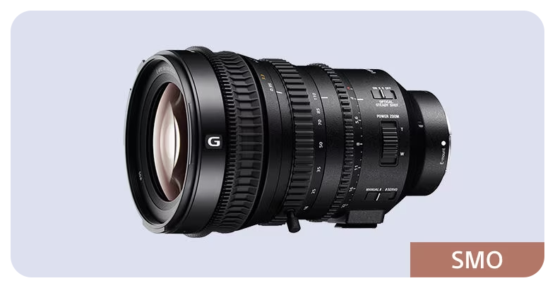 Sony E PZ 10-20mm F4 G Lens side view